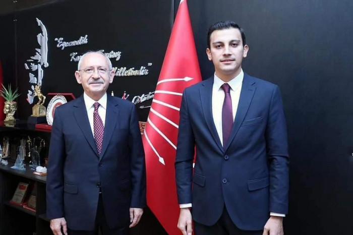 BAŞKAN ATABAY GENÇ BAŞKANI TEBRİK ETTİ