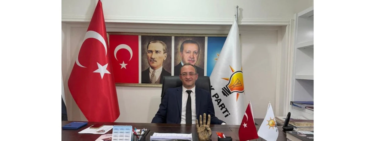 AK PARTİ DİDİM İL&Ccedil;E BAŞKANI MEHMET VELA 23 NİSAN ULUSAL EGEMENLİK VE &Ccedil;OCUK BAYRAMI MESAJI