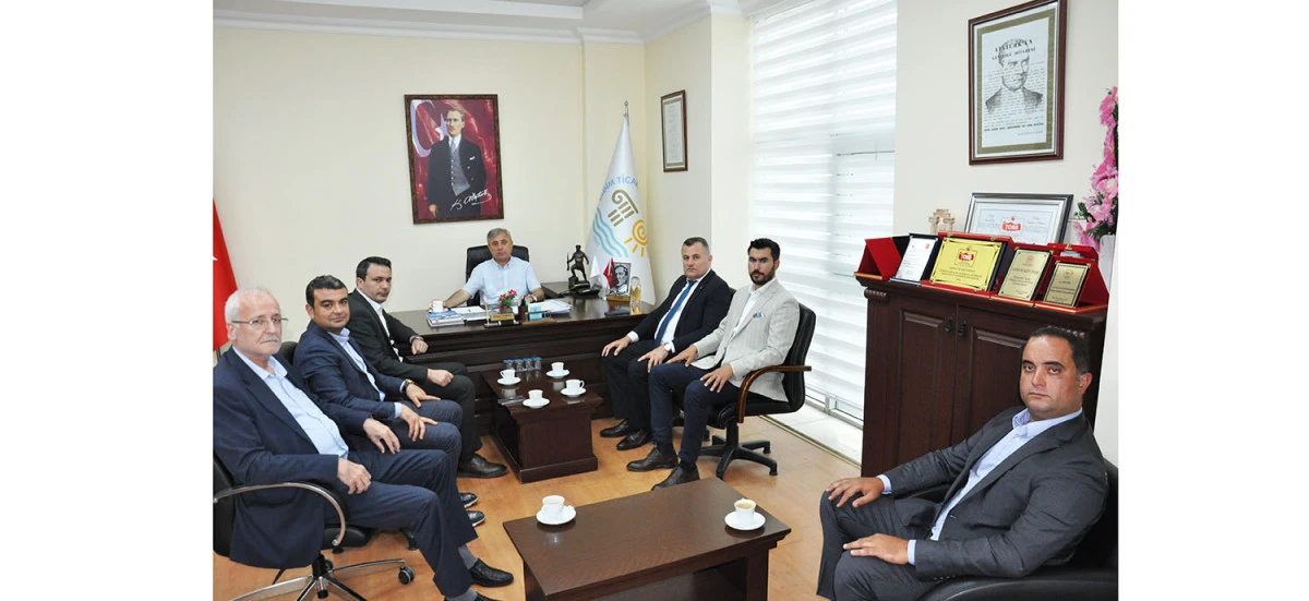 AK PARTİ MKYK ÜYESİ DOÇ. DR. MEHMET UMUT TUNCER  DTO’YU ZİYARETİ