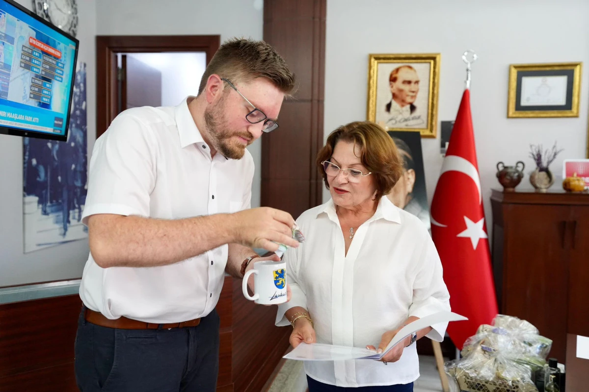 ALMANYA&rsquo;NIN LAUBACH KENTİ İLE DİDİM ARASINDA KARDEŞ ŞEHİR BAĞLARI G&Uuml;&Ccedil;LENİYOR