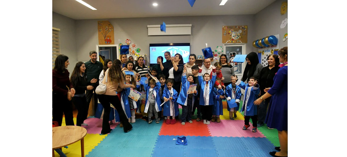 ANNE BABA &Ccedil;OCUK MERKEZİ&rsquo;NDE 32. D&Ouml;NEM MEZUNİYET HEYECANI YAŞANDI
