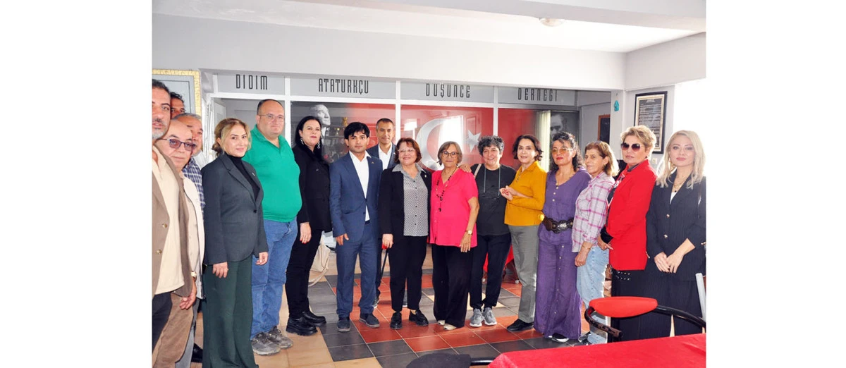 ATATÜRKÇÜLÜKTE BULUŞAN GÜÇ: BAŞKAN GENÇAY’DAN ADD DİDİM ŞUBESİNE DESTEK ZİYARETİ