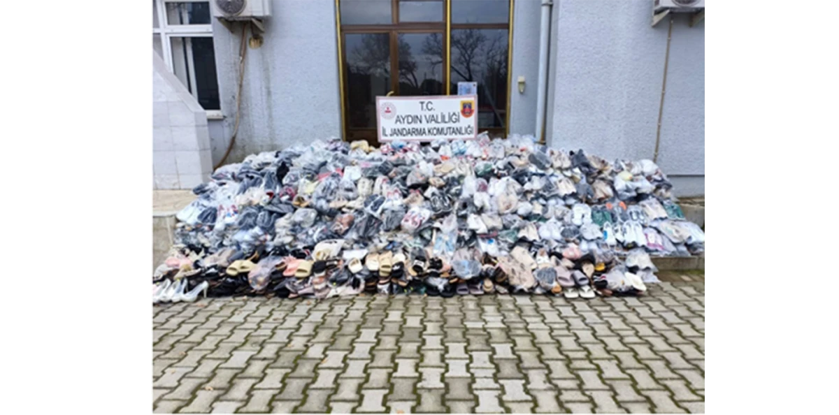 AYDIN&rsquo;DA KA&Ccedil;AK AYAKKABI OPERASYONU: 