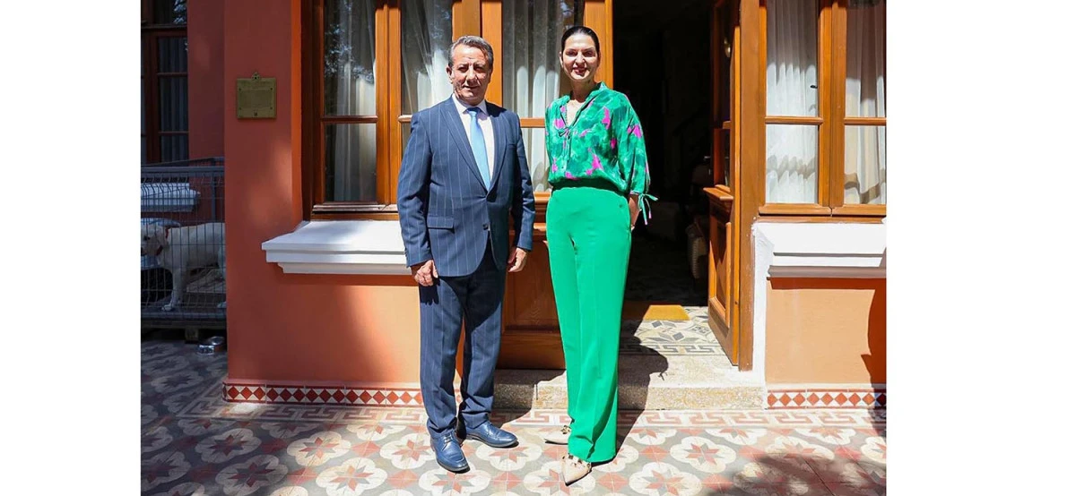 BAŞKAN ANIL YETİŞKİN İLE KOSTA RİKA FİRST LADY&rsquo;SİNDEN TARİHİ BULUŞMA