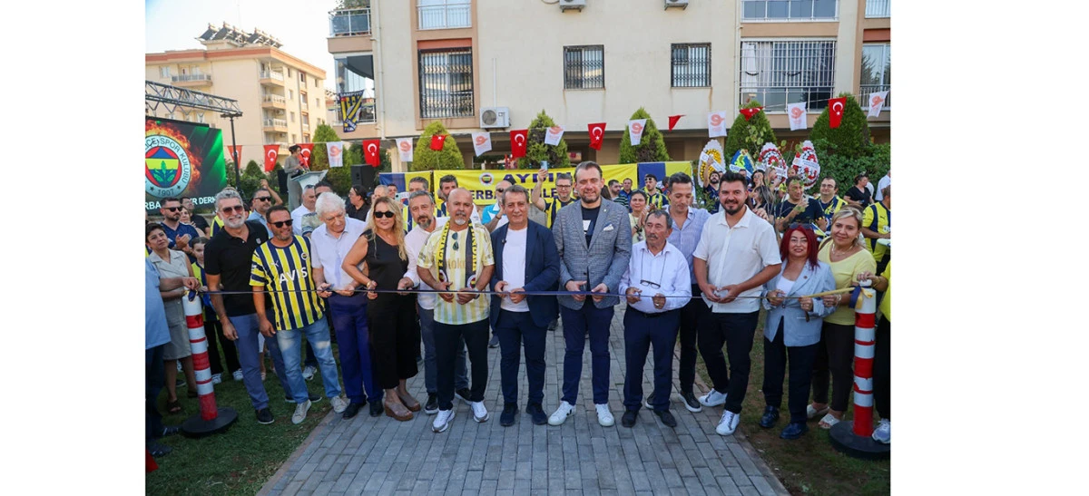 BAŞKAN ANIL YETİŞKİN S&Ouml;Z&Uuml;N&Uuml; TUTTU FENERBAH&Ccedil;ELİLER PARKI A&Ccedil;ILDI