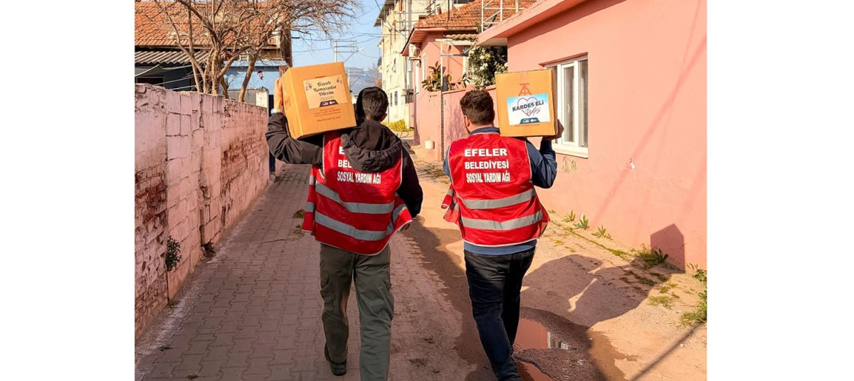 BAŞKAN ANIL YETİŞKİN&rsquo;İN DAYANIŞMA PROJESİ UMUT OLMAYA DEVAM EDİYOR 2 BİN ADET GIDA KOLİSİ DAĞITILDI