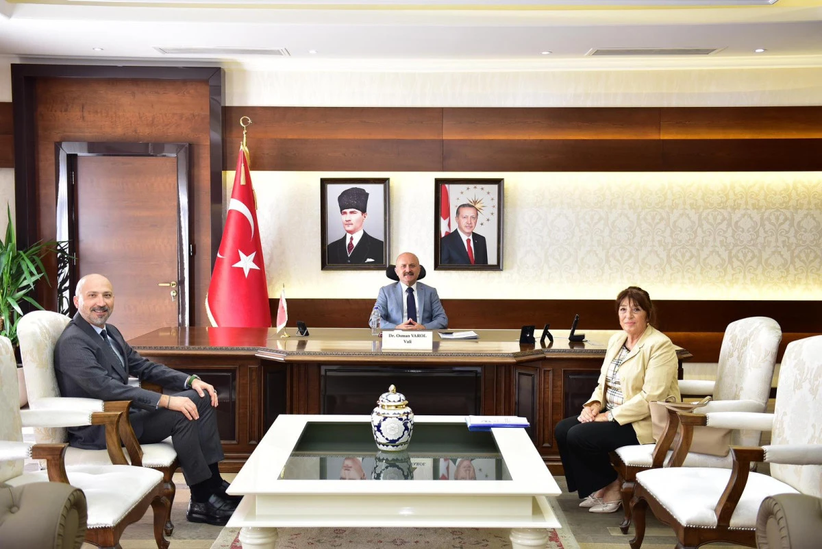 Başkan Arıkan&rsquo;dan Vali Varol&rsquo;a ziyaret