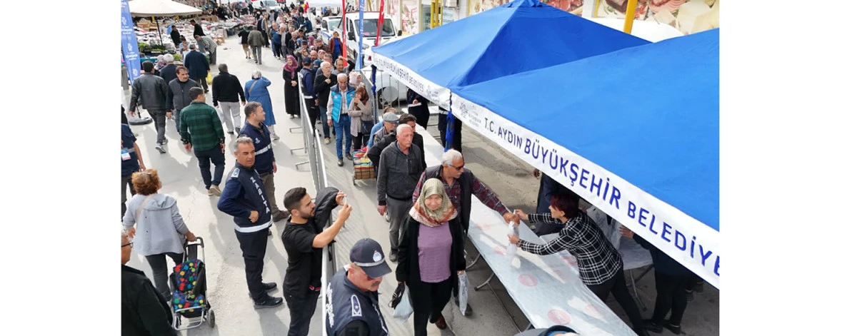 BAŞKAN ÇERÇİOĞLU BİNLERCE FİDEYİ SÖKELİLER İLE BULUŞTURDU