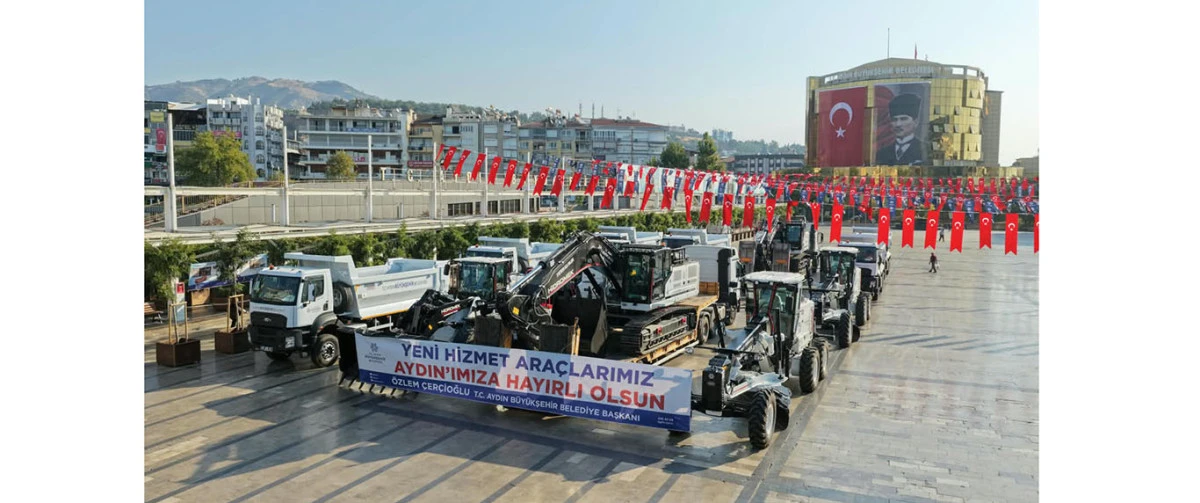 BAŞKAN &Ccedil;ER&Ccedil;İOĞLU, B&Uuml;Y&Uuml;KŞEHİR BELEDİYESİ&rsquo;NİN ARA&Ccedil; FİLOSUNU  150 MİLYON T&Uuml;RK LİRASI DEĞERİNDE YATIRIM İLE G&Uuml;&Ccedil;LENDİRDİ
