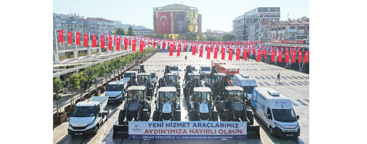 BAŞKAN &Ccedil;ER&Ccedil;İOĞLU B&Uuml;Y&Uuml;KŞEHİR BELEDİYESİ&rsquo;NİN ARA&Ccedil; FİLOSUNU  90 MİLYON LİRALIK YATIRIM İLE G&Uuml;&Ccedil;LENDİRDİ