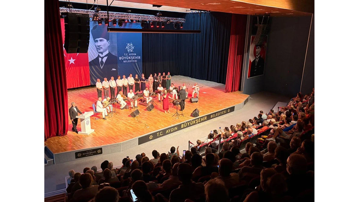 BAŞKAN &Ccedil;ER&Ccedil;İOĞLU DİDİM&rsquo;DE VATANDAŞLARI T&Uuml;RK SANAT M&Uuml;ZİĞİ KOROSU KONSERİ İLE BULUŞTURDU