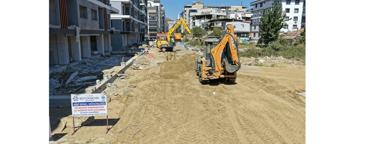 BAŞKAN &Ccedil;ER&Ccedil;İOĞLU İNCİRLİOVA&rsquo;DA ALTYAPI YATIRIMLARINI S&Uuml;RD&Uuml;R&Uuml;YOR