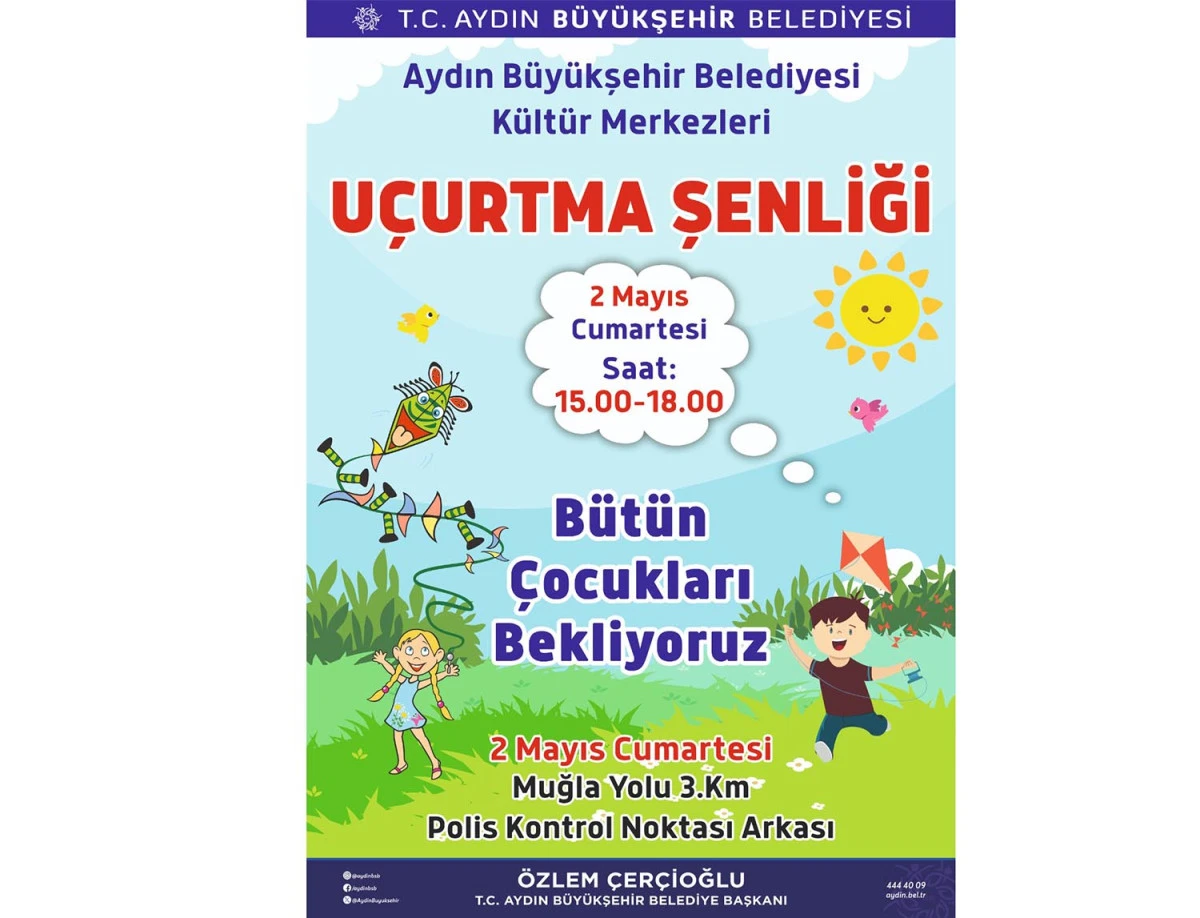 BAŞKAN &Ccedil;ER&Ccedil;İOĞLU T&Uuml;M &Ccedil;OCUKLARI U&Ccedil;URTMA ŞENLİĞİNE DAVET ETTİ