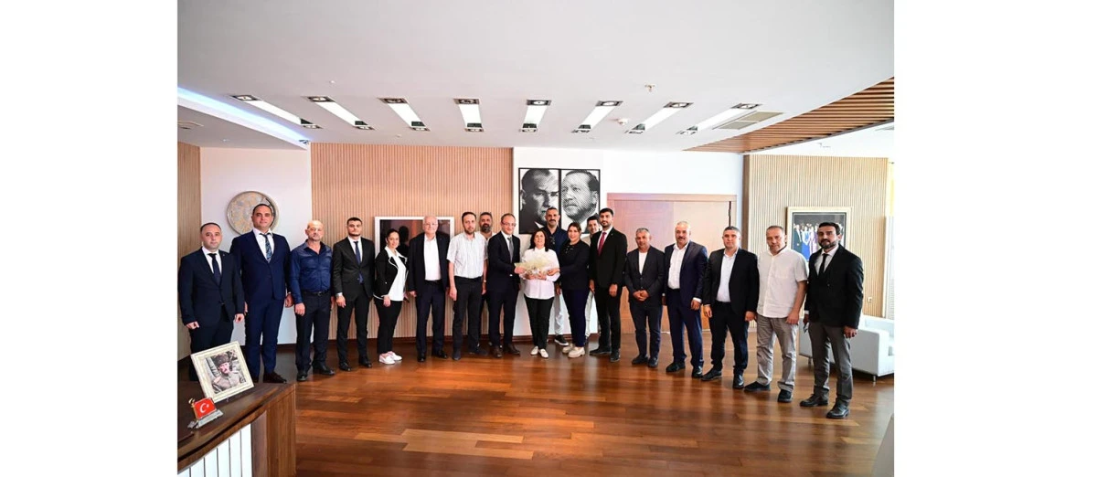 BAŞKAN &Ccedil;ER&Ccedil;İOĞLU&rsquo;NA AK PARTİ DİDİM&rsquo;DEN ZİYARET