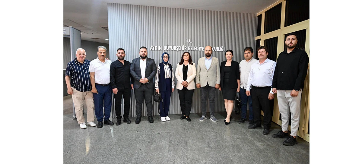 BAŞKAN ÇERÇİOĞLU’NA AYDIN GAZETECİLER CEMİYETİ'NDEN ZİYARET