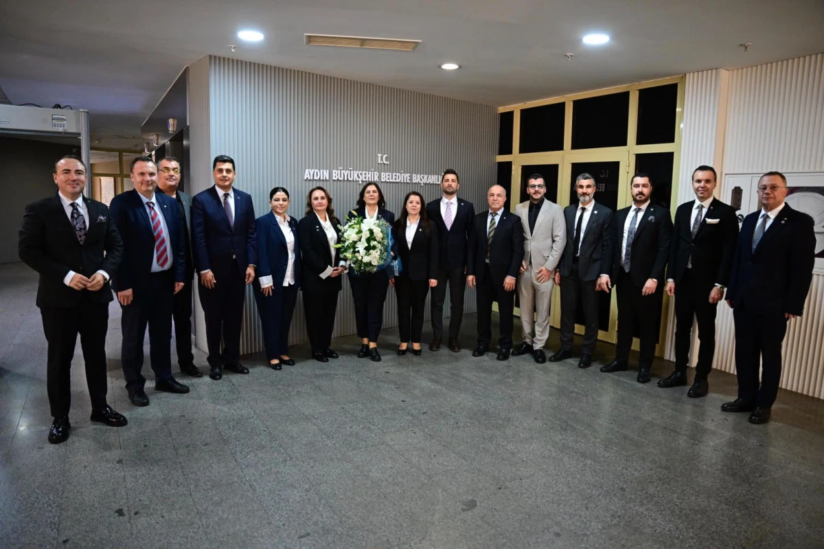 BAŞKAN &Ccedil;ER&Ccedil;İOĞLU'NA AYDIN SANAYİ ODASI&rsquo;NDAN ZİYARET