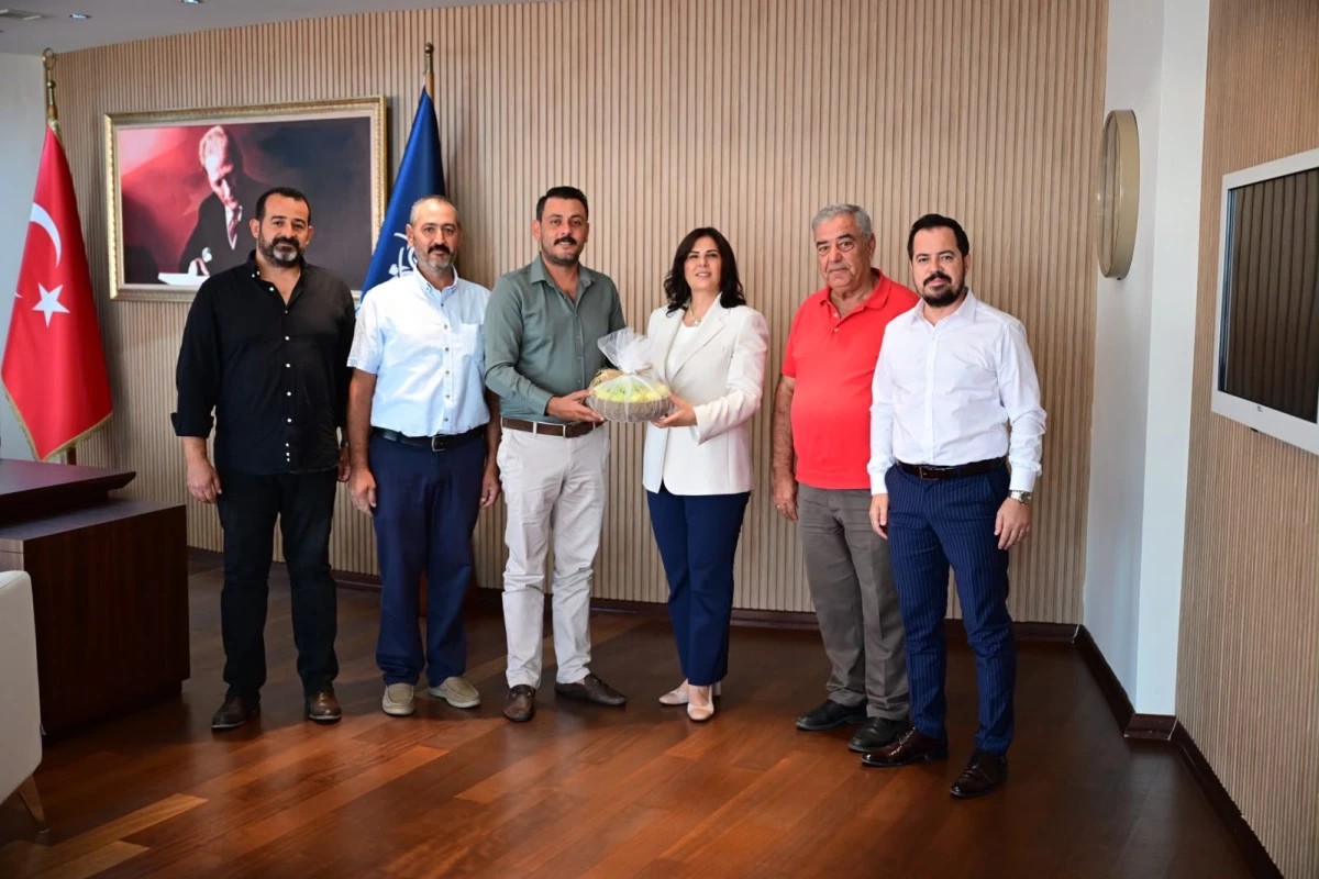 BAŞKAN &Ccedil;ER&Ccedil;İOĞLU&rsquo;NA GERMENCİK ZİRAAT ODASI&rsquo;NDAN ZİYARET