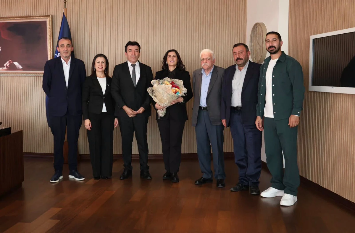 BAŞKAN &Ccedil;ER&Ccedil;İOĞLU&rsquo;NA NAZİLLİ LOKANTACILAR VE KASAPLAR ODASI BAŞKANI ARSLAN&rsquo;DAN ZİYARET