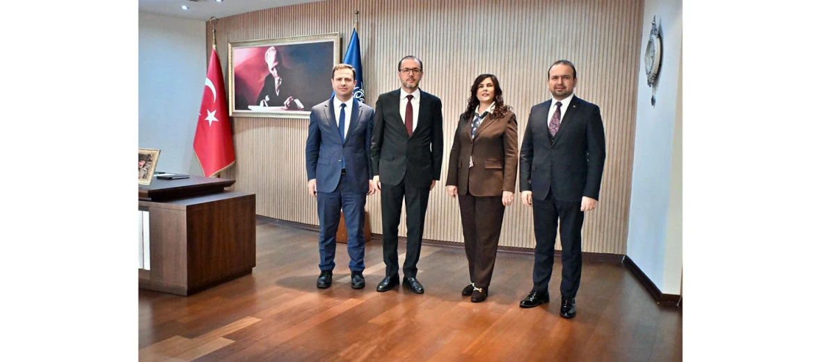 BAŞKAN &Ccedil;ER&Ccedil;İOĞLU&rsquo;NA SAĞLIK BAKAN YARDIMCISI PROF. DR. NURULLAH OKUMUŞ&rsquo;TAN ZİYARET