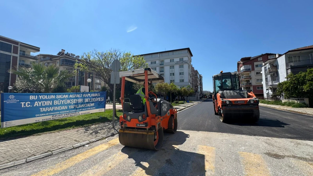 BAŞKAN &Ccedil;ER&Ccedil;İOĞLU&rsquo;NDAN EFELER&rsquo;DE YOL YENİLEME &Ccedil;ALIŞMASI