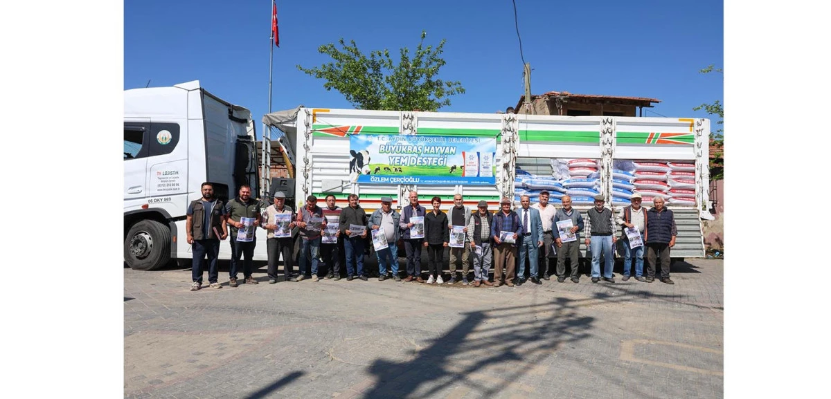 BAŞKAN &Ccedil;ER&Ccedil;İOĞLU&rsquo;NDAN GERMENCİK&rsquo;TE K&Uuml;&Ccedil;&Uuml;K &Uuml;RETİCİLERE YEM DESTEĞİ