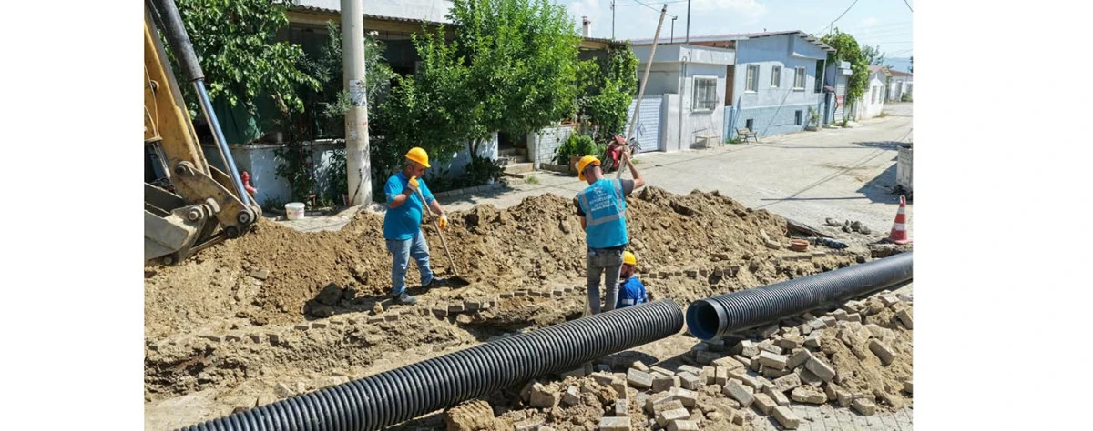 BAŞKAN &Ccedil;ER&Ccedil;İOĞLU&rsquo;NDAN İNCİRLİOVA&rsquo;DA ALTYAPI YATIRIMI