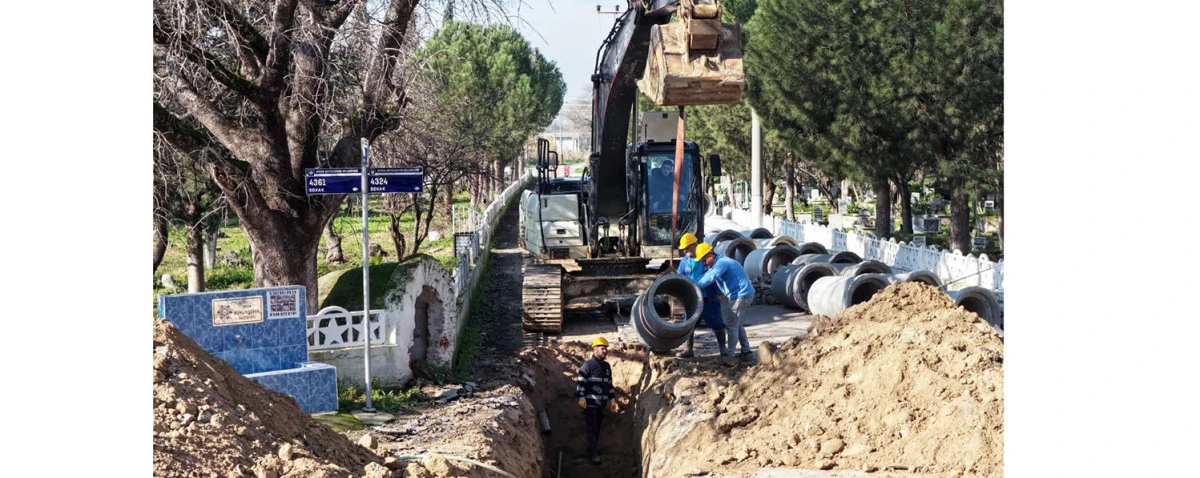 BAŞKAN &Ccedil;ER&Ccedil;İOĞLU&rsquo;NDAN İNCİRLİOVA&rsquo;YA ALTYAPI YATIRIMI	
