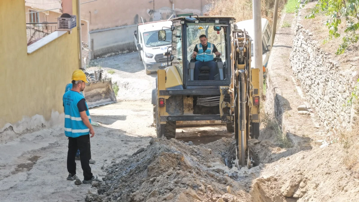 BAŞKAN &Ccedil;ER&Ccedil;İOĞLU'NDAN K&Ouml;ŞK&rsquo;TE ALTYAPI YATIRIMI