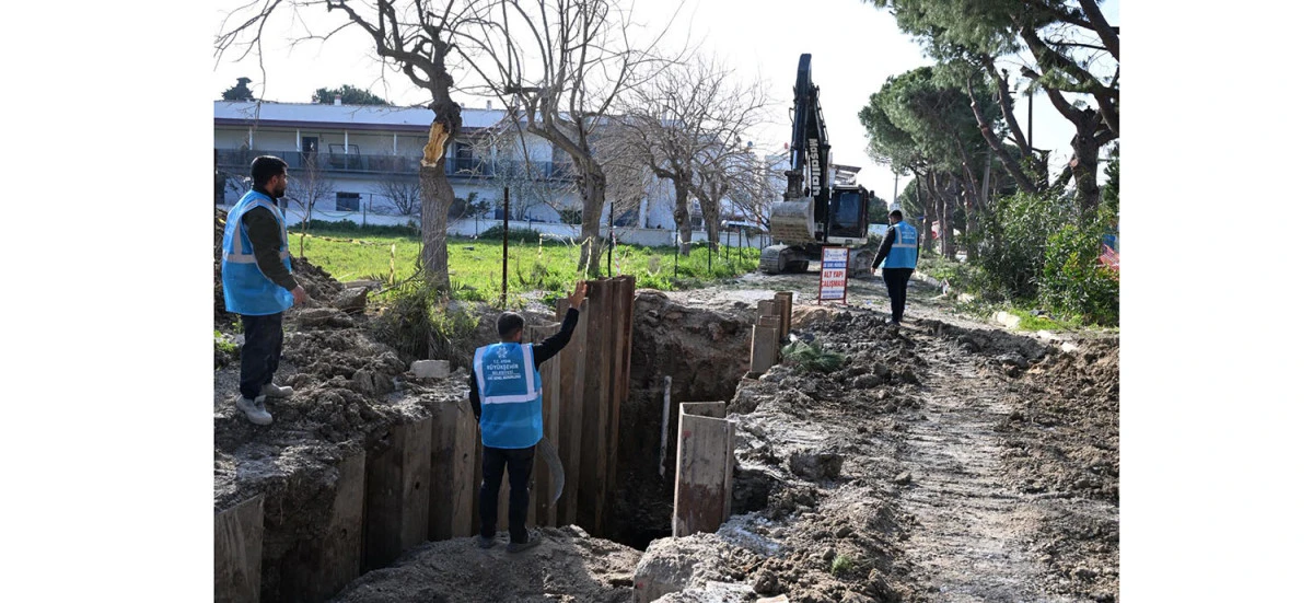 BAŞKAN &Ccedil;ER&Ccedil;İOĞLU&rsquo;NDAN KUŞADASI&rsquo;NA ALTYAPI YATIRIMI