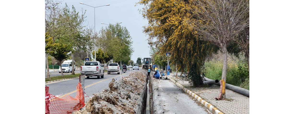 BAŞKAN &Ccedil;ER&Ccedil;İOĞLU&rsquo;NDAN KUŞADASI&rsquo;NDA ALTYAPI YATIRIMI