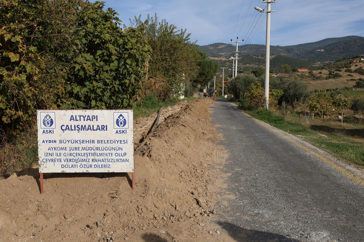 BAŞKAN ÇERÇİOĞLU'NDAN NAZİLLİ'YE 5.6 MİLYON TL DEĞERİNDE ALTYAPI YATIRIMI