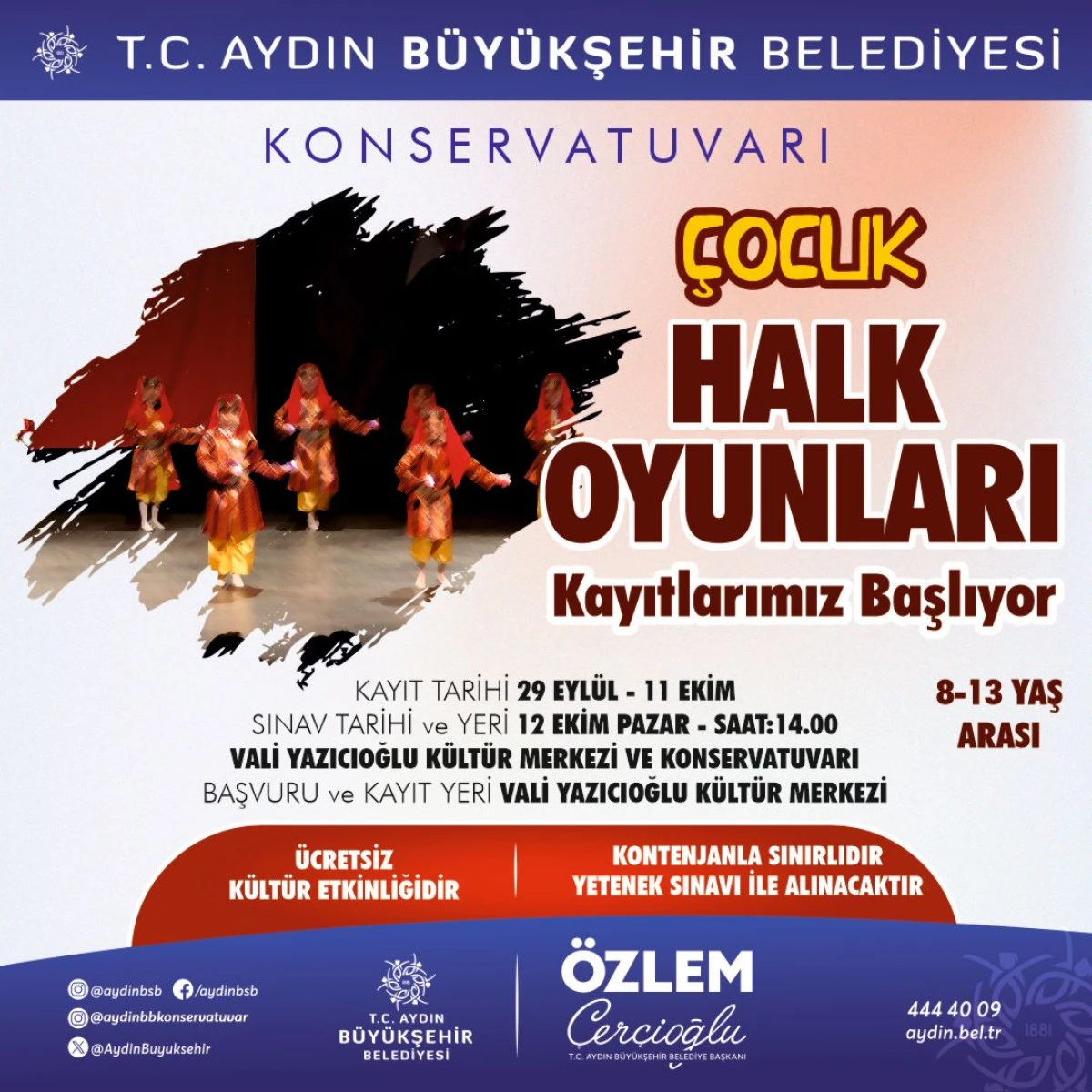 BAŞKAN ÇERÇİOĞLU’NDAN SANATA DAVET