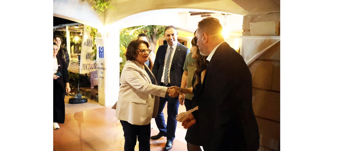 BAŞKAN HATİCE GENÇAY, İNŞAAT MÜHENDİSLERİ ODASI TEMSİLCİLERİYLE BİR ARAYA GELDİ