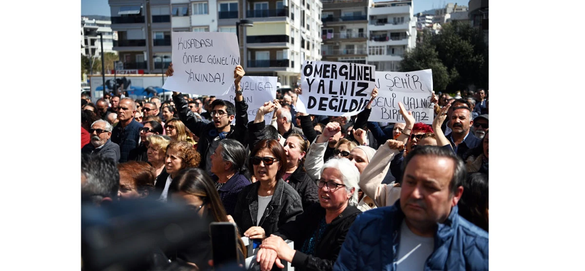 BAŞKAN &Ouml;MER G&Uuml;NEL&rsquo;E YAPILAN &lsquo;KUMPAS&rsquo; OPERASYONUNA B&Uuml;Y&Uuml;K TEPKİ