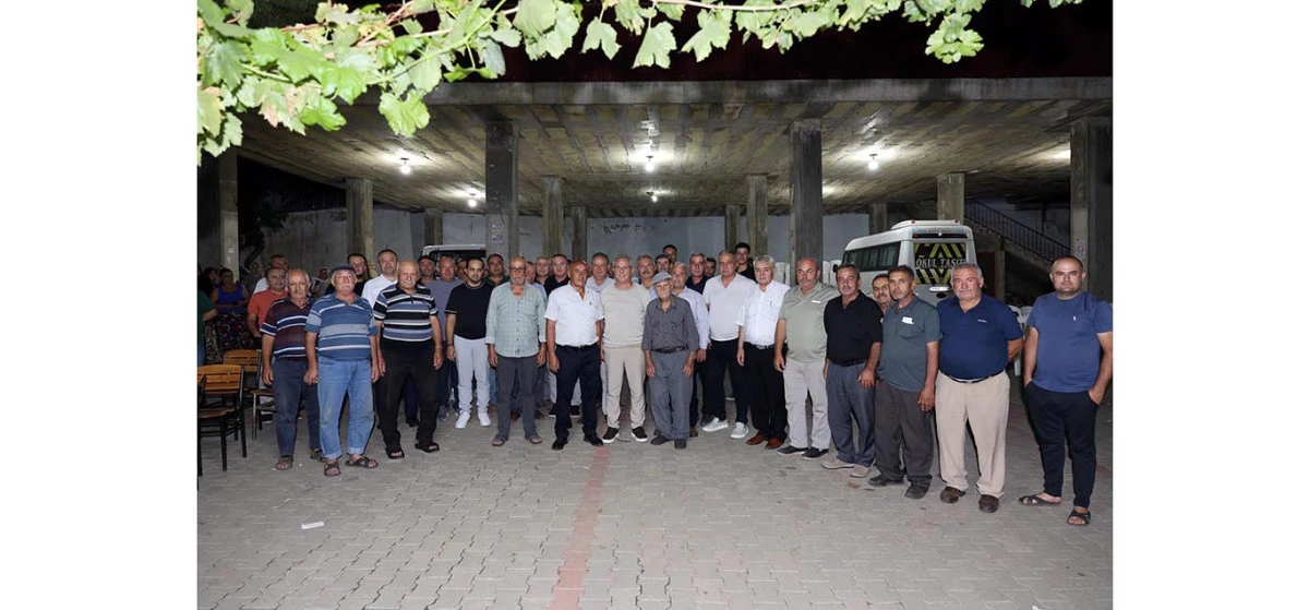 BAŞKAN TETİK KOZDERE&rsquo;DE G&Ouml;N&Uuml;L SOFRASINA KONUK OLDU
