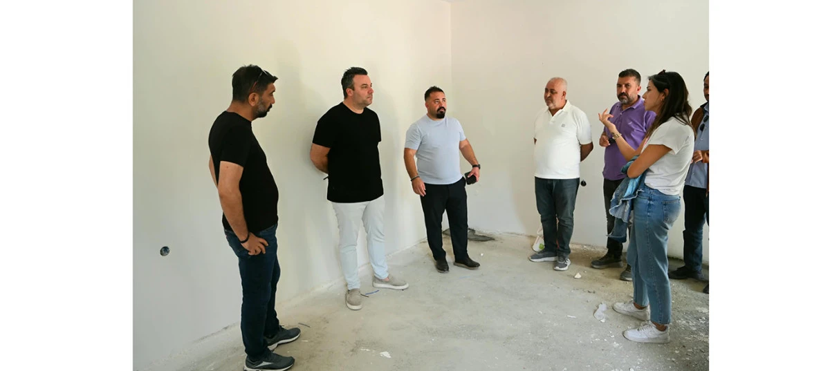 BAŞKAN VEKİLİ DEMİRTAŞ&rsquo;TAN KİRAZLI MAHALLESİ&rsquo;NE ZİYARET &lsquo;KİRAZLI K&Ouml;Y&Uuml; K&Uuml;LT&Uuml;R VE SANAT MEYDANI&rsquo; HIZLA TAMAMLANIYOR 