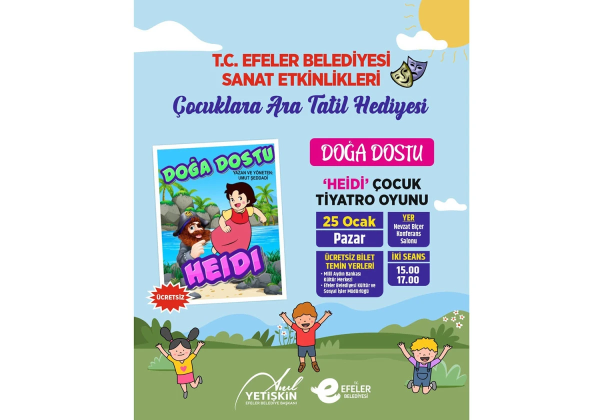 BAŞKAN YETİŞKİN&rsquo;DEN &Ccedil;OCUKLARA ARA TATİL HEDİYESİ