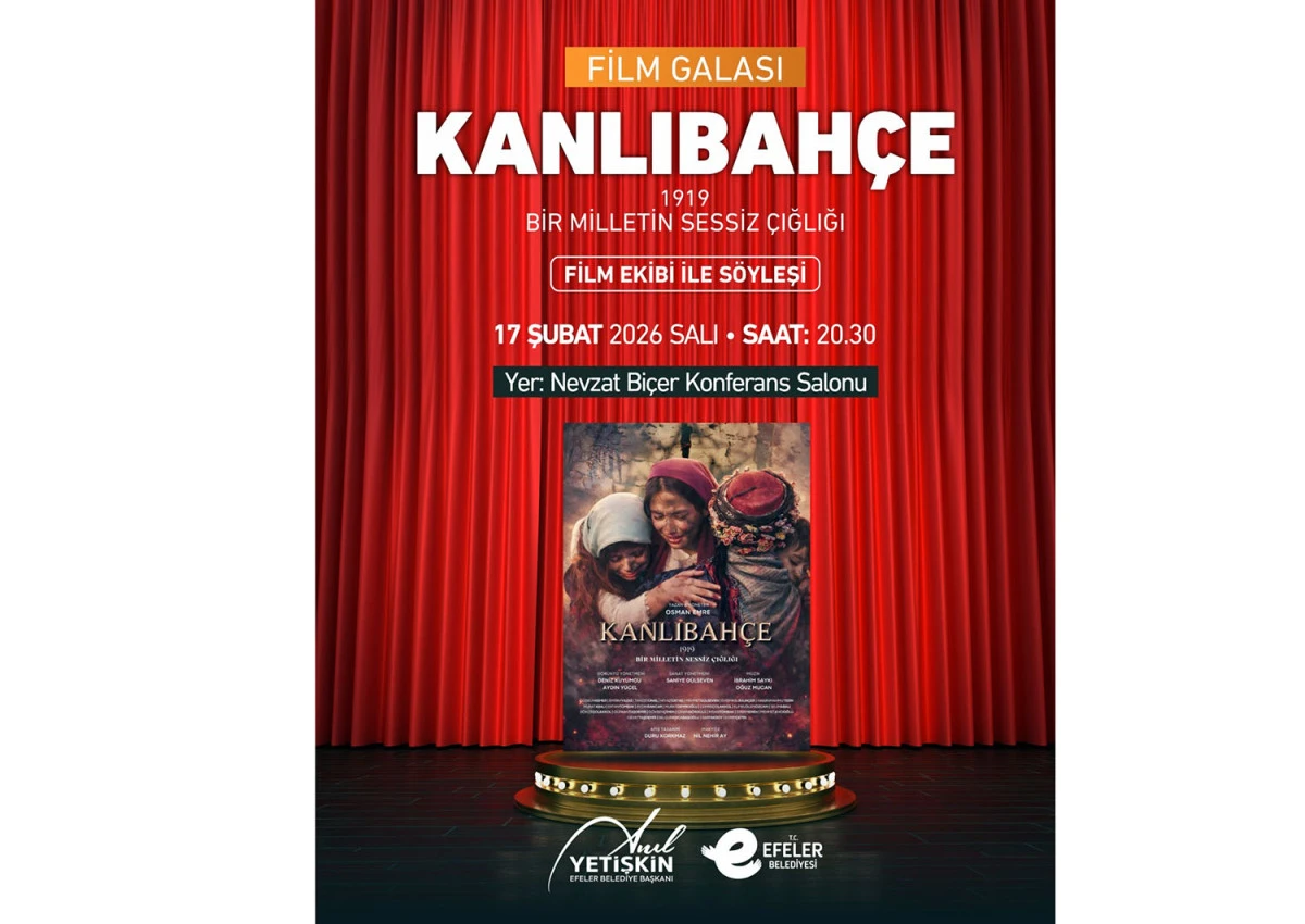 BAŞKAN YETİŞKİN&rsquo;DEN KANLI BAH&Ccedil;E FİLM GALASINA DAVET