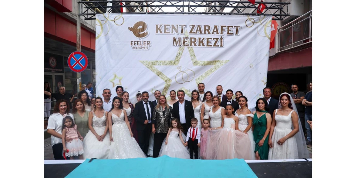 BAŞKAN YETİŞKİN&rsquo;İN EVLENECEK &Ccedil;İFTLERE HEDİYESİ KENT ZARAFET MERKEZİ A&Ccedil;ILDI
