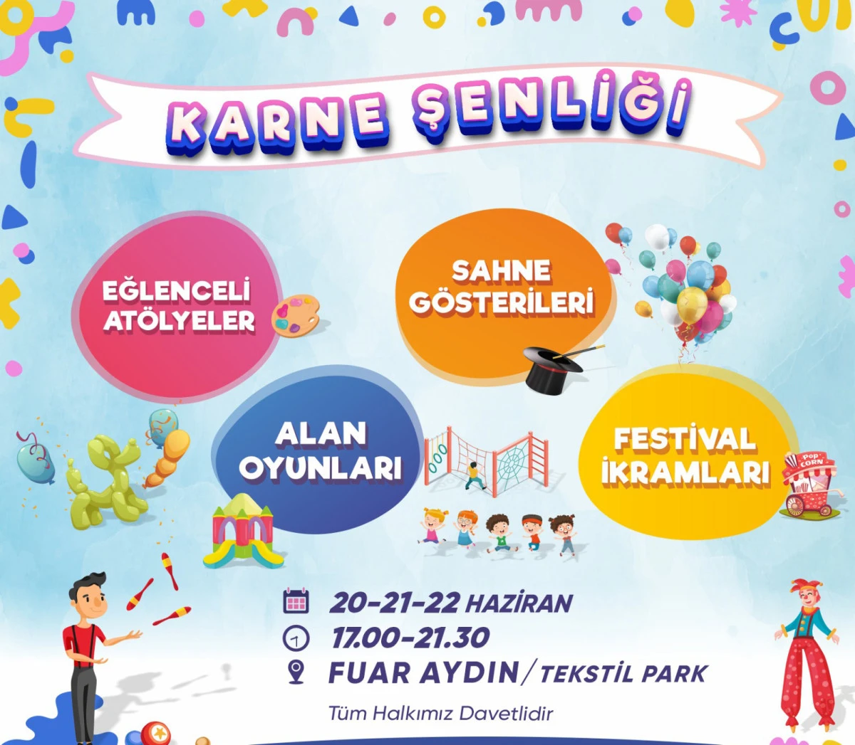  ÇERÇİOĞLU’NDAN ÖĞRENCİLERE TATİL HEDİYESİ: KARNE ŞENLİĞİ BAŞLIYOR