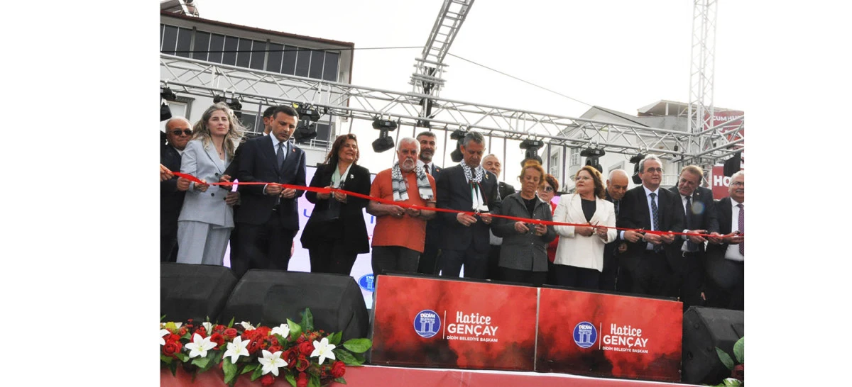CHP GENEL BAŞKANI ÖZGÜR ÖZEL’LE  DİDİMDE MUHTEŞEM TOPLU AÇILIŞ