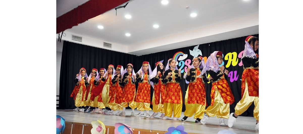 DİDİM AMERİKAN KÜLTÜR KOLEJLERİ 23 NİSANI  COŞKU İLE KUTLADI
