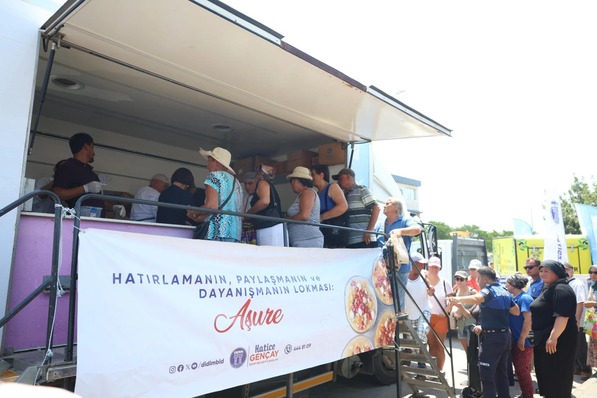 DİDİM BELEDİYE BAŞKANI HATİCE GEN&Ccedil;AY&rsquo;DAN 8 BİN KİŞİLİK İKRAM