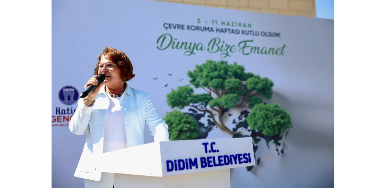 DİDİM BELEDİYESİ &Ccedil;EVRE KORUMA HAFTASI&rsquo;NDA DOĞA DOSTU ETKİNLİKLERDE HALKLA BULUŞTU