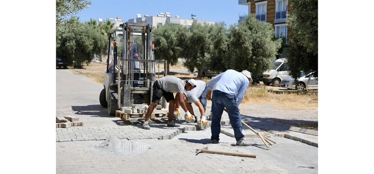 DİDİM BELEDİYESİ EFELER MAHALLESİ'NDE ULAŞIM KONFORUNU G&Uuml;&Ccedil;LENDİRİYOR