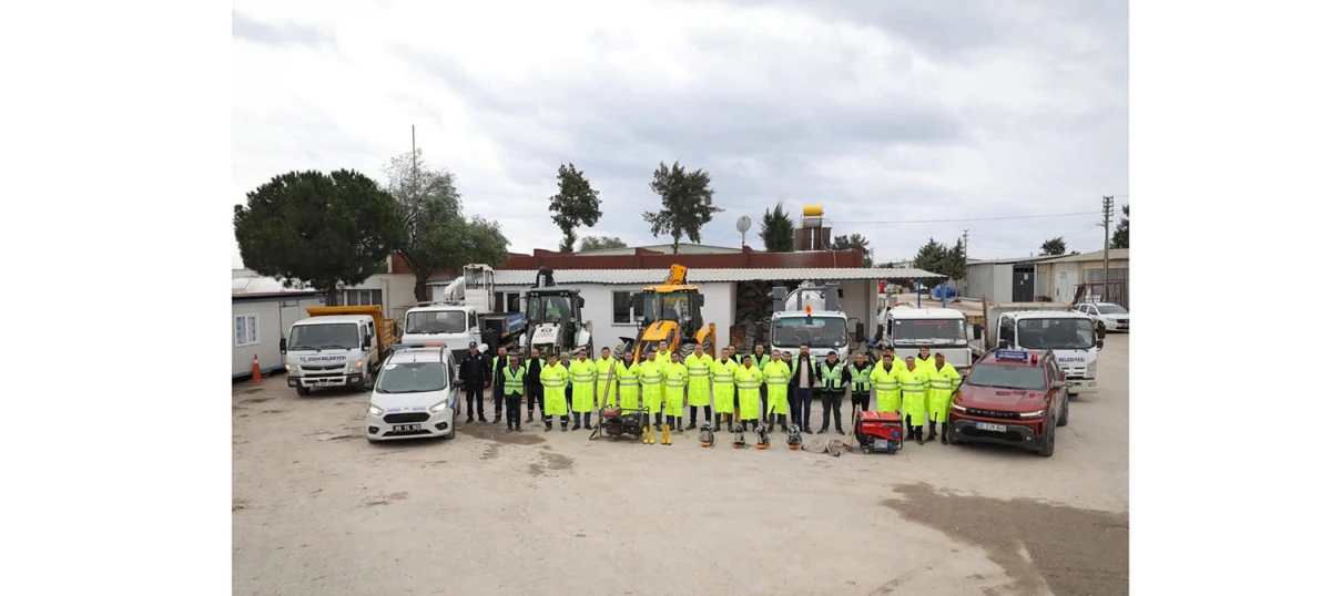 DİDİM BELEDİYESİ EKİPLERİ HER KOŞULDA G&Ouml;REV BAŞINDA