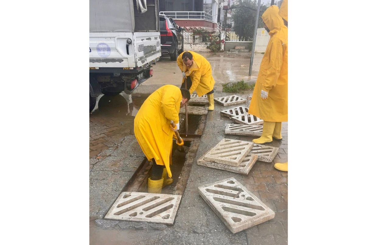 DİDİM BELEDİYESİ EKİPLERİ HER KOŞULDA SAHADA