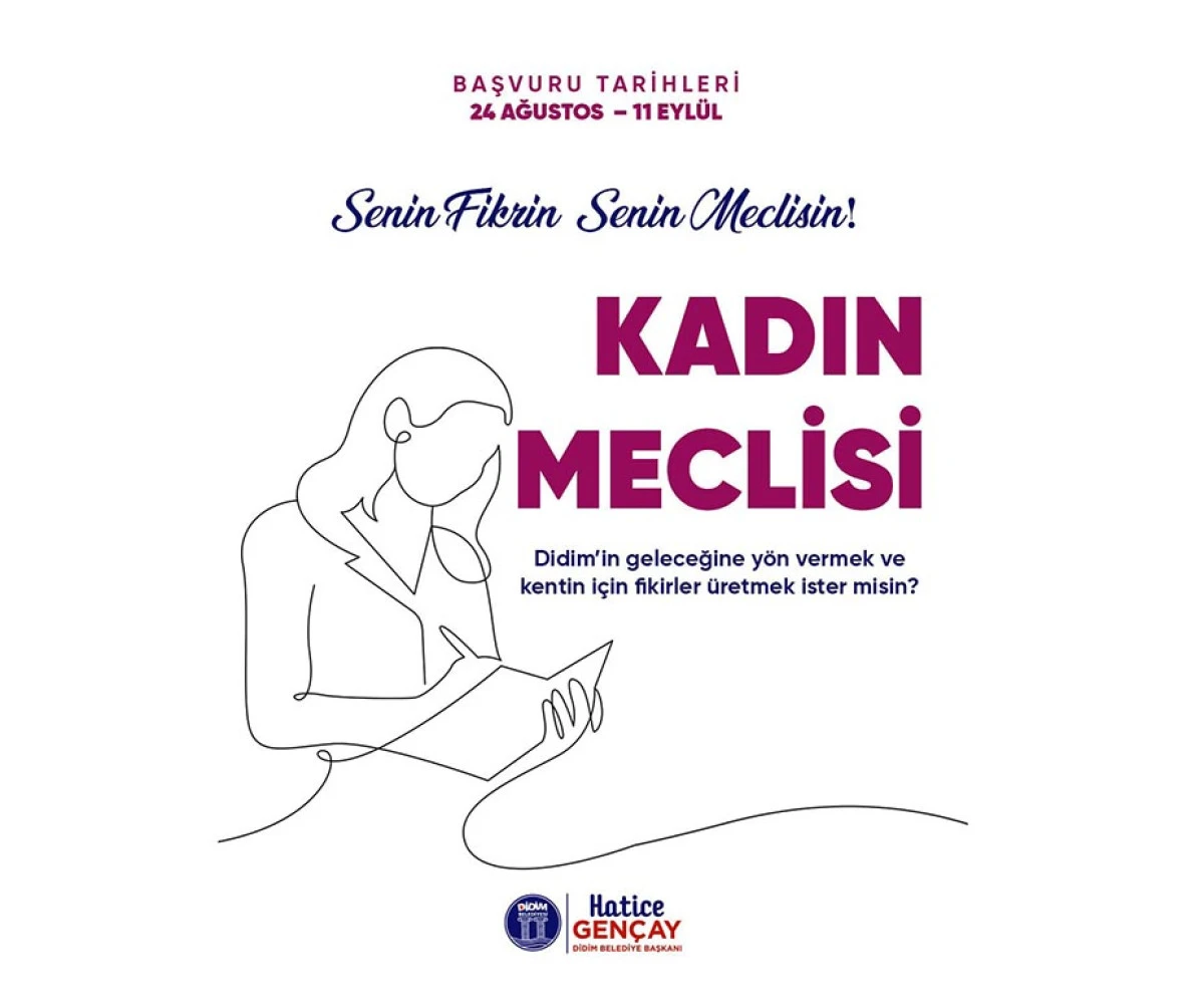 DİDİM BELEDİYESİ KADIN MECLİSİ&rsquo;NDE YENİ D&Ouml;NEM BAŞLIYOR
