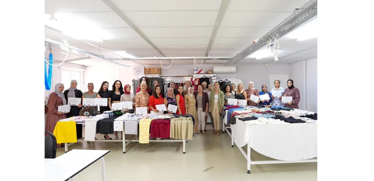 DİDİM BELEDİYESİ MODA TASARIM VE TEMEL DİKİŞ EĞİTİMİ YIL SONU ETKİNLİĞİ GER&Ccedil;EKLEŞTİRİLDİ