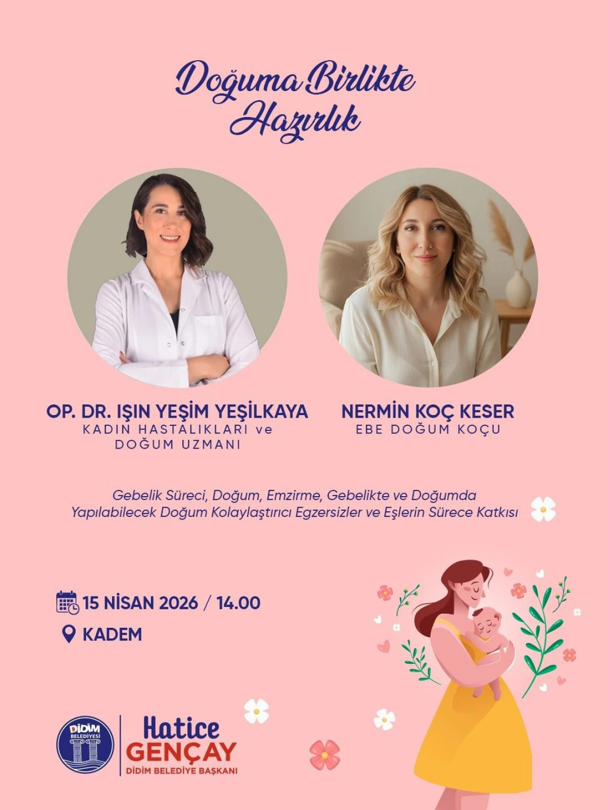 DİDİM BELEDİYESİ&rsquo;NDEN ANNE ADAYLARINA DESTEK PROGRAMI